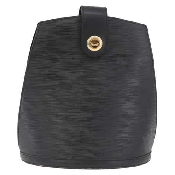 LOUIS VUITTON Epi Cluny Shoulder Bag Black M52252 LV Auth AMZ359