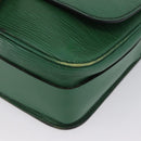 LOUIS VUITTON Epi Cartouchiere MM Shoulder Bag Green M52244 LV Auth AMZ360-14