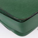 LOUIS VUITTON Epi Cartouchiere MM Shoulder Bag Green M52244 LV Auth AMZ360-15