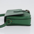 LOUIS VUITTON Epi Cartouchiere MM Shoulder Bag Green M52244 LV Auth AMZ360-5