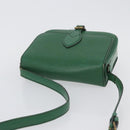 LOUIS VUITTON Epi Cartouchiere MM Shoulder Bag Green M52244 LV Auth AMZ360-7