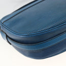 LOUIS VUITTON Epi Jeune Fille MM Shoulder Bag Toledo Blue M52155 LV Auth AMZ361-17