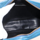 LOUIS VUITTON Epi Jeune Fille MM Shoulder Bag Toledo Blue M52155 LV Auth AMZ361-10
