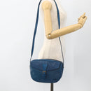 LOUIS VUITTON Epi Jeune Fille MM Shoulder Bag Toledo Blue M52155 LV Auth AMZ361-23