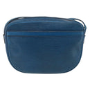 LOUIS VUITTON Epi Jeune Fille MM Shoulder Bag Toledo Blue M52155 LV Auth AMZ361-2