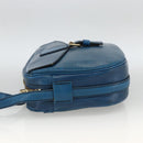 LOUIS VUITTON Epi Jeune Fille MM Shoulder Bag Toledo Blue M52155 LV Auth AMZ361-3