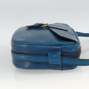 LOUIS VUITTON Epi Jeune Fille MM Shoulder Bag Toledo Blue M52155 LV Auth AMZ361-4