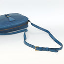 LOUIS VUITTON Epi Jeune Fille MM Shoulder Bag Toledo Blue M52155 LV Auth AMZ361-7