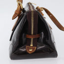 LOUIS VUITTON Monogram Vernis Rosewood Avenue Bag Amarante M93510 Auth AMZ365-3