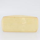 LOUIS VUITTON Monogram Vernis Reade PM Hand Bag Perle M91336 LV Auth AMZ367-6