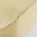 LOUIS VUITTON Monogram Vernis Reade PM Hand Bag Perle M91336 LV Auth AMZ367-15