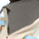 FENDI Zucchino Canvas Hand Bag Pink Gold Auth AMZ369A-10