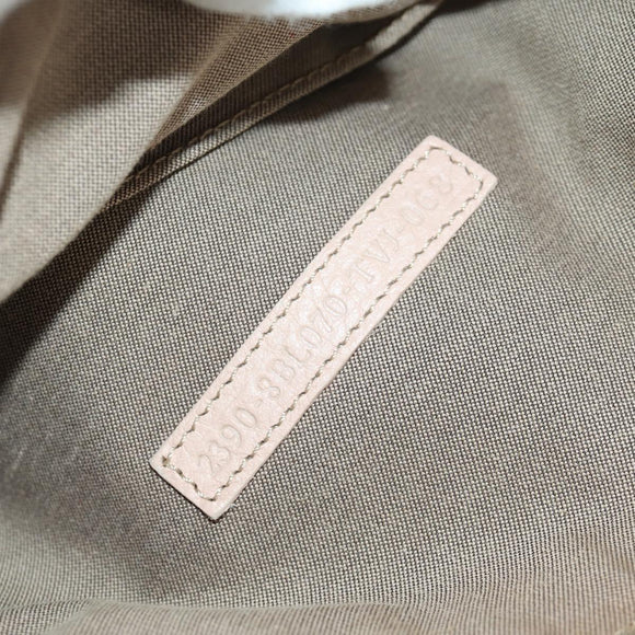 FENDI Zucchino Canvas Hand Bag Pink Gold Auth AMZ369A