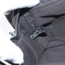 HERMES Her Line PM Hand Bag Canvas Gray Silver Auth AMZ370-16