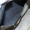 GUCCI GG Supreme Sherry Line Shoulder Bag PVC Navy Gold 24 02 005 Auth AMZ375-20