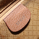 GUCCI Bamboo Backpack Suede Brown Gold 003 1705 0030 Auth AMZ377-23