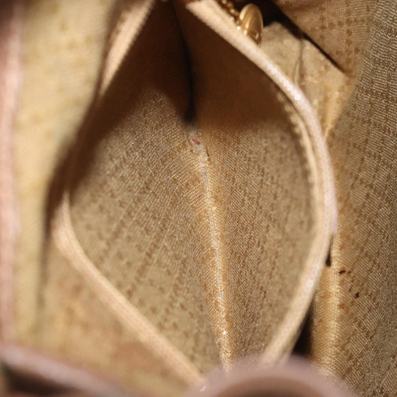 GUCCI Bamboo Backpack Suede Brown Gold 003 1705 0030 Auth AMZ377