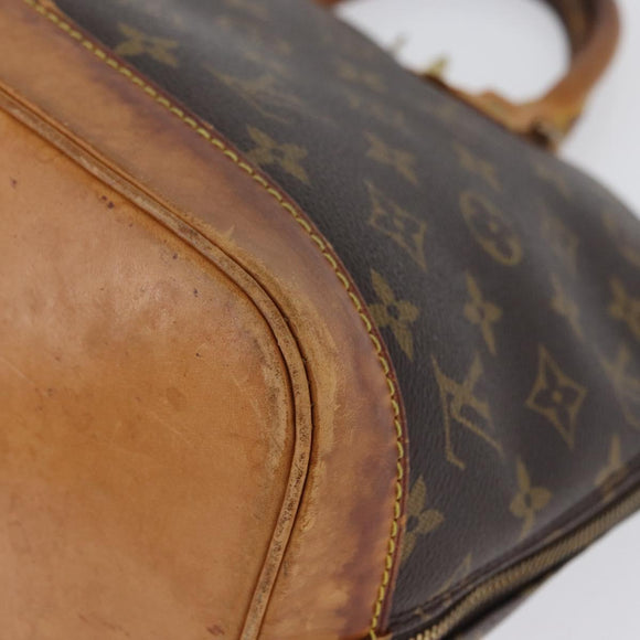 LOUIS VUITTON Monogram Alma Hand Bag M51130 LV Auth AMZ386