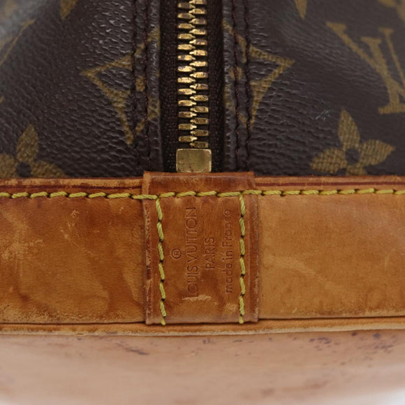 LOUIS VUITTON Monogram Alma Hand Bag M51130 LV Auth AMZ386