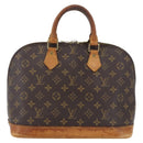 LOUIS VUITTON Monogram Alma Hand Bag M51130 LV Auth AMZ386-13