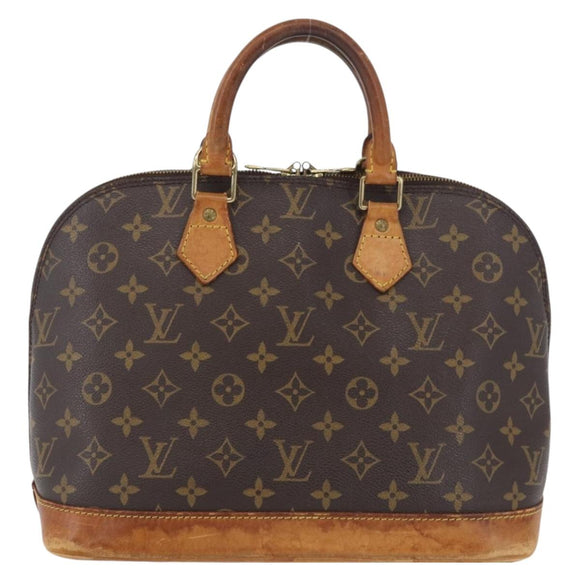 LOUIS VUITTON Monogram Alma Hand Bag M51130 LV Auth AMZ386