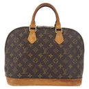LOUIS VUITTON Monogram Alma Hand Bag M51130 LV Auth AMZ386-2