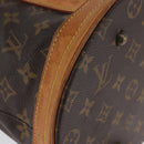 LOUIS VUITTON Monogram Bucket GM Shoulder Bag M42236 LV Auth AMZ387-9