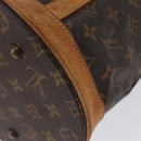 LOUIS VUITTON Monogram Bucket GM Shoulder Bag M42236 LV Auth AMZ387-16