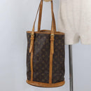 LOUIS VUITTON Monogram Bucket GM Shoulder Bag M42236 LV Auth AMZ387-23