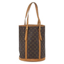 LOUIS VUITTON Monogram Bucket GM Shoulder Bag M42236 LV Auth AMZ387-2