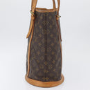 LOUIS VUITTON Monogram Bucket GM Shoulder Bag M42236 LV Auth AMZ387-3