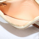 LOUIS VUITTON Monogram Multicolor Pochette Cles Purse White M92655 Auth AMZ391A-11