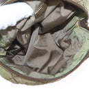 PRADA Pouch Nylon Khaki Auth AMZ393-15