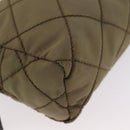 PRADA Pouch Nylon Khaki Auth AMZ393-8