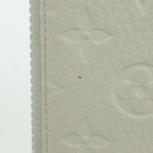 LOUIS VUITTON Taurillon Zippy Wallet Vertical LV Friend M80337 LV Auth AMZ395M