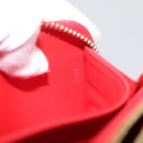 LOUIS VUITTON Vernis Zippy Wallet Rouge Grunadine M91732 LV Auth AMZ396-12