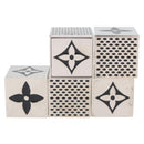 LOUIS VUITTON LV Cube Game metal Silver M99454 LV Auth AMZ397A-4