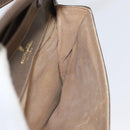 GUCCI GG Supreme Shoulder Bag PVC Beige Gold Auth AMZ406-20