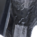 Salvatore Ferragamo Gancini Shoulder Bag Leather Black Gold Auth AMZ412-18