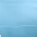 LOUIS VUITTON Monogram Vernis Thompson Street Bag Baby Blue M91009 Auth AMZ415-17
