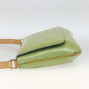 LOUIS VUITTON Monogram Vernis Thompson Street Bag Baby Blue M91009 Auth AMZ415-3