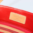 LOUIS VUITTON Monogram Vernis Reade GM Tote Bag Red M91084 LV Auth AMZ416-15