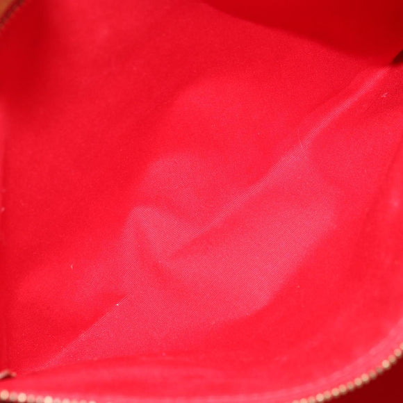 LOUIS VUITTON Monogram Vernis Reade GM Tote Bag Red M91084 LV Auth AMZ416