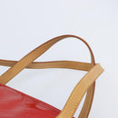 LOUIS VUITTON Monogram Vernis Reade GM Tote Bag Red M91084 LV Auth AMZ416-8