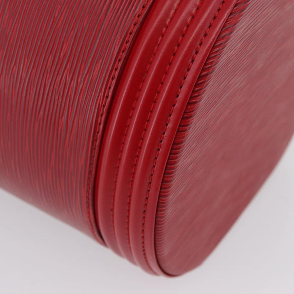 LOUIS VUITTON Epi Cannes Hand Bag Red M48037 LV Auth AMZ418