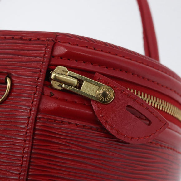LOUIS VUITTON Epi Cannes Hand Bag Red M48037 LV Auth AMZ418