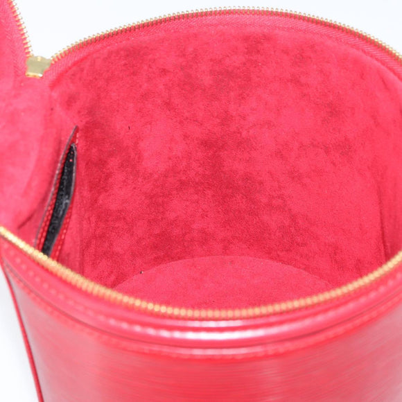 LOUIS VUITTON Epi Cannes Hand Bag Red M48037 LV Auth AMZ418