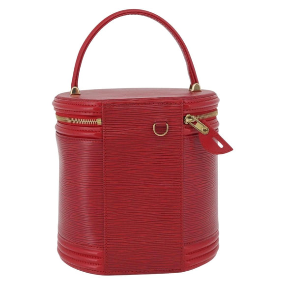 LOUIS VUITTON Epi Cannes Hand Bag Red M48037 LV Auth AMZ418