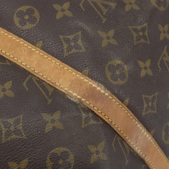 LOUIS VUITTON Monogram Sac Souple 35 Boston Bag M41626 LV Auth AMZ421