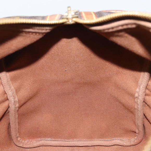 LOUIS VUITTON Monogram Sac Souple 35 Boston Bag M41626 LV Auth AMZ421
